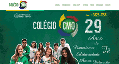 Desktop Screenshot of colegiocmo.com.br